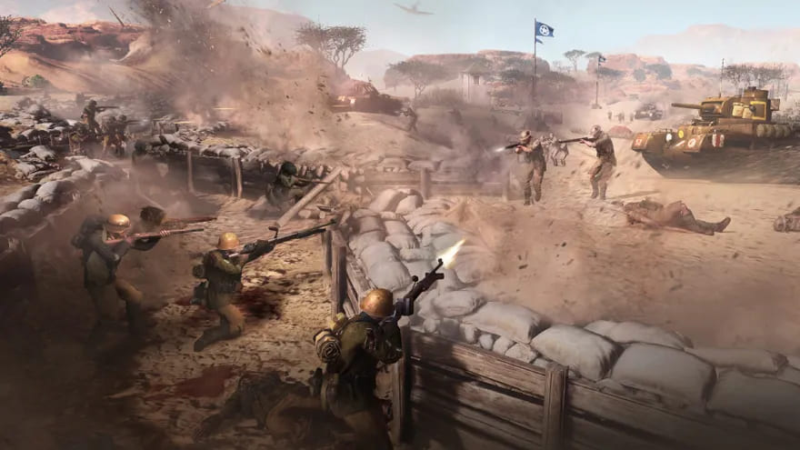 آموزش کامل و نکات بازی  Company of Heroes 3 + ترفندها