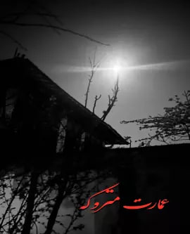 تصویر کلبه ای تاریک در دل جنگل