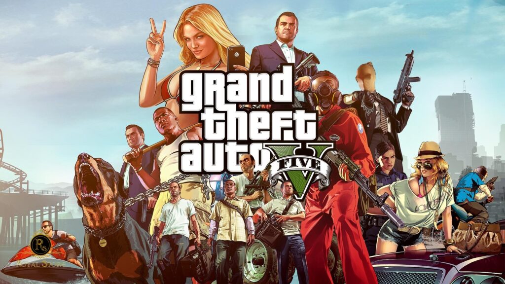 پوستر بازی Grand Theft Auto V