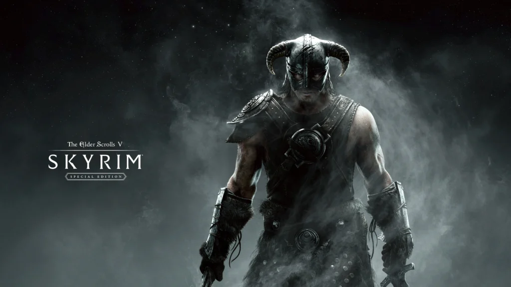 پوستر بازی Skyrim