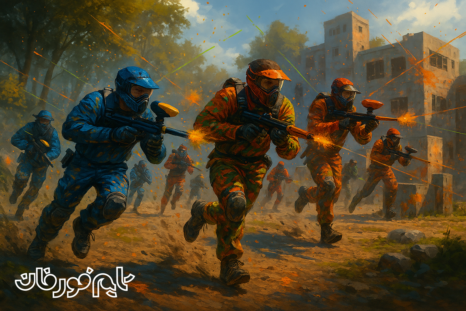 پینت بال چیست و چرا محبوب است؟ [از قوانین تا خرید بلیط با تایم فورفان]