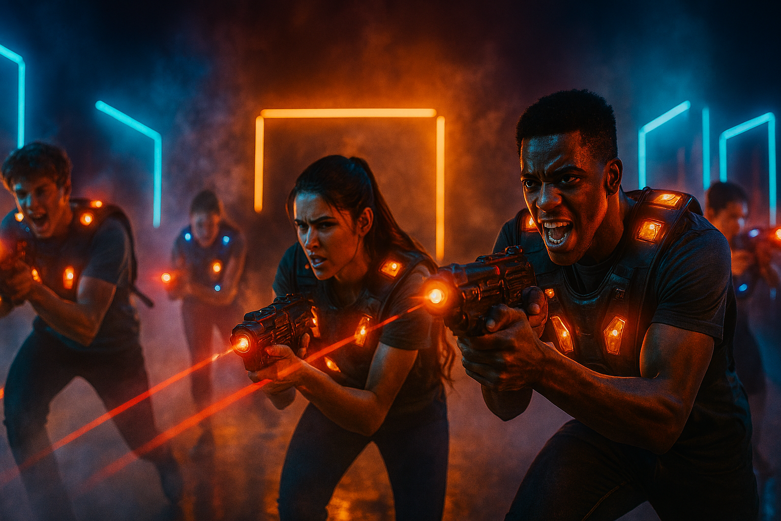 آموزش کامل بازی لیزر تگ [از چیستی تا نکات کلیدی]